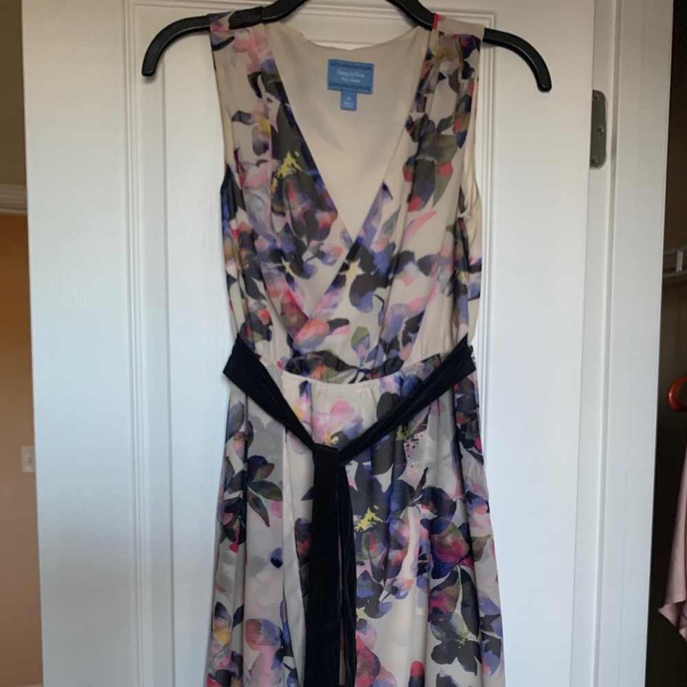 Vera Wang Floral Dress